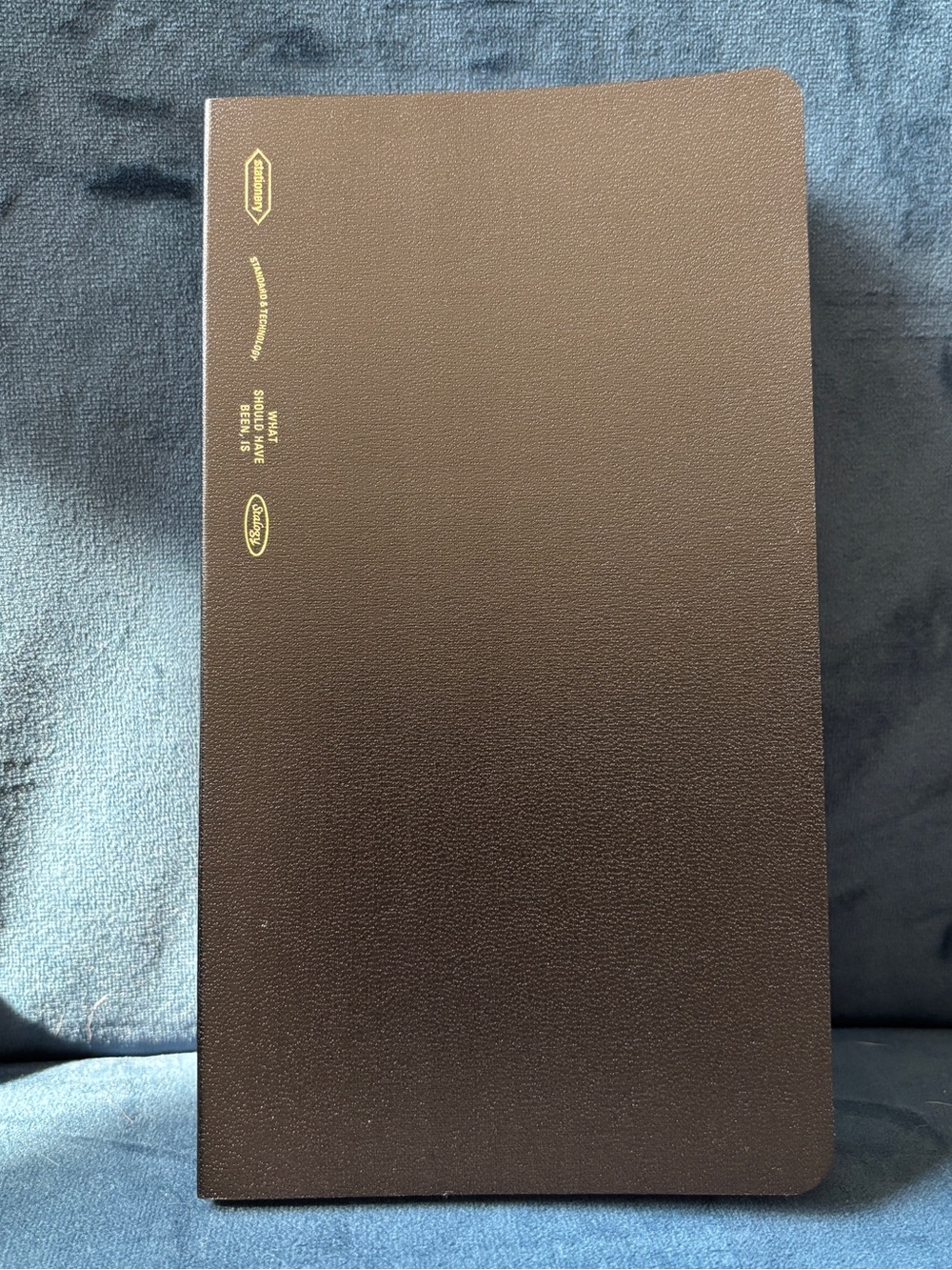 STALOGY Notebook, B6 Slim, Squared, 365 Days Notebook, Black, Undated